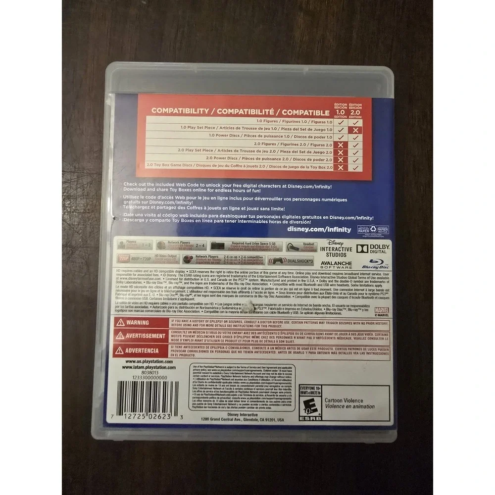 Disney Infinity 2.0 Edition (Sony PlayStation 3 PS3) Game CIB Complete